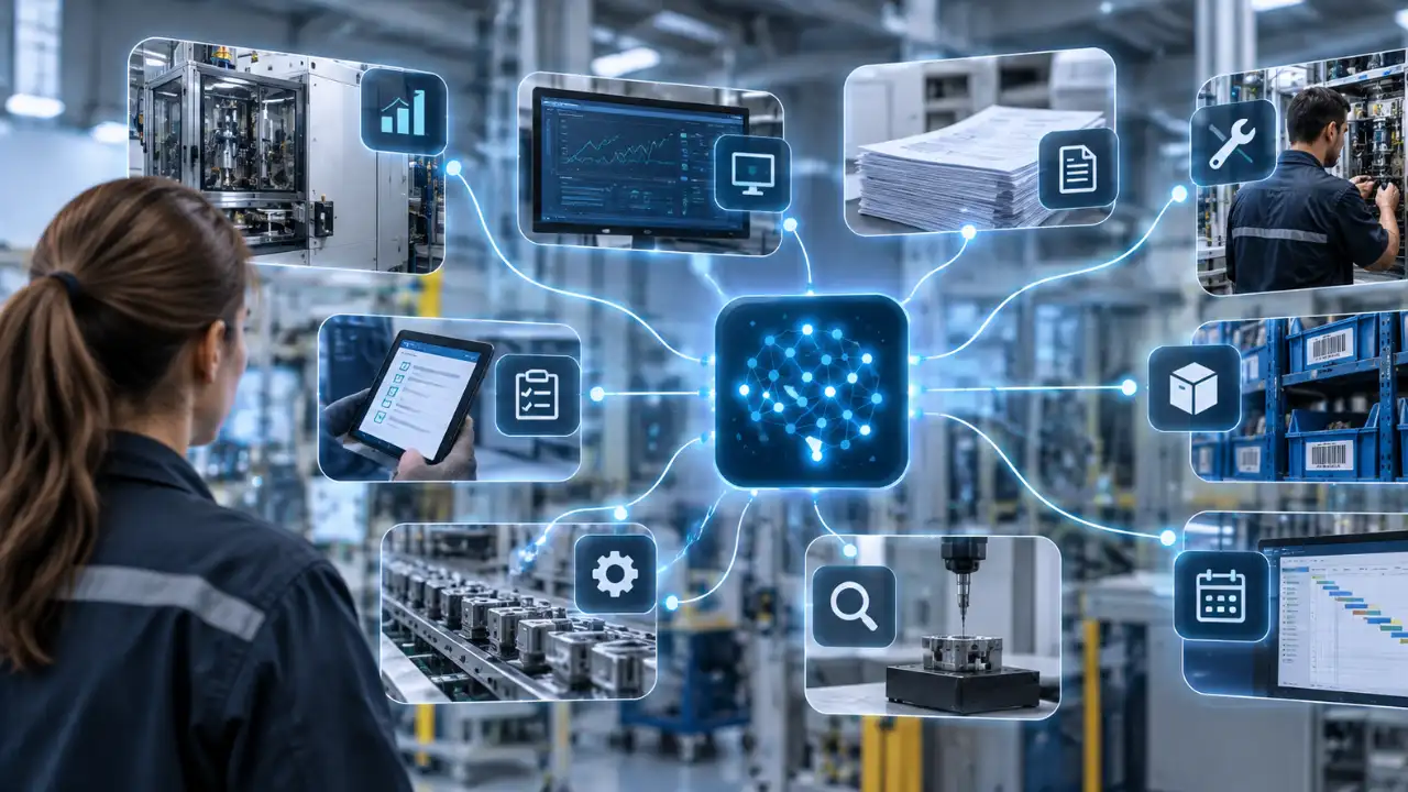 Imagen de IA industrial: conecta el conocimiento de tu fábrica