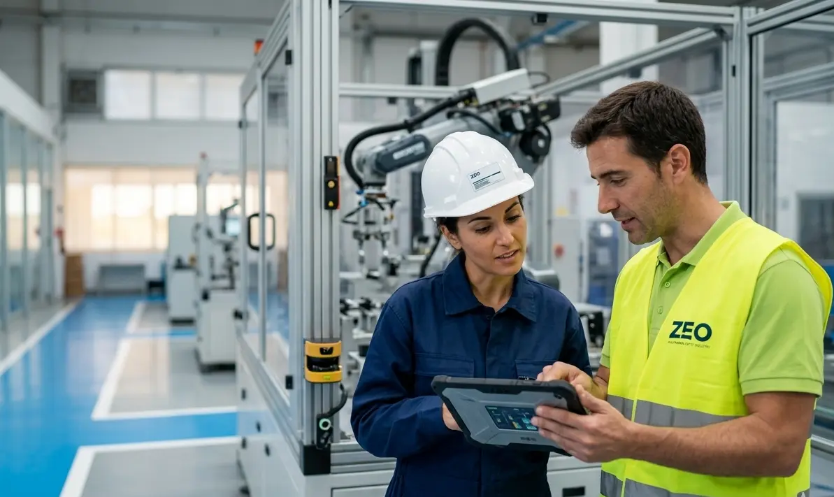 Equipo acompañado durante el proceso de digitalización en planta