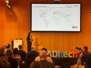 Maribel Ugarte de ZEO Technology en el evento Nexus 2025